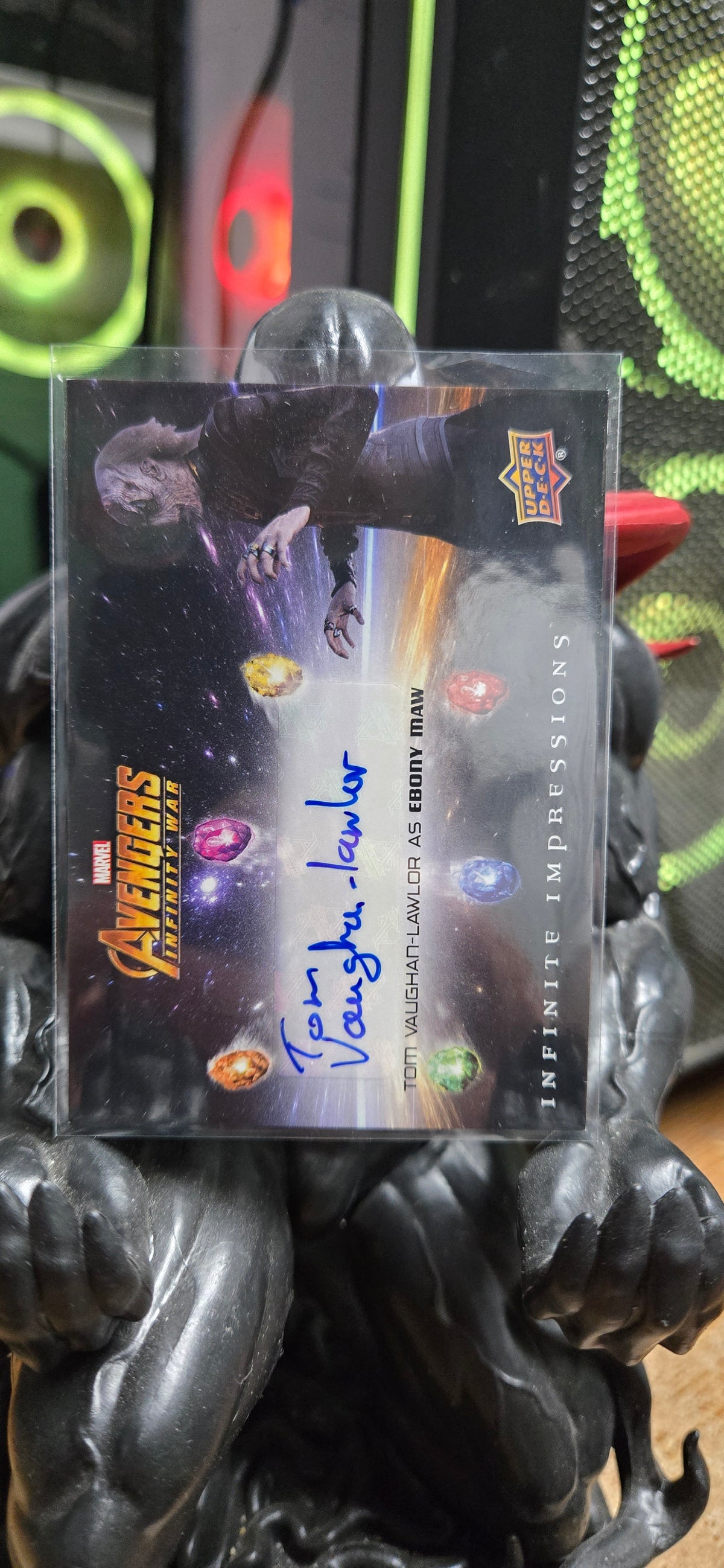 Autographed Tom Vaughan-lawlor Avengers
