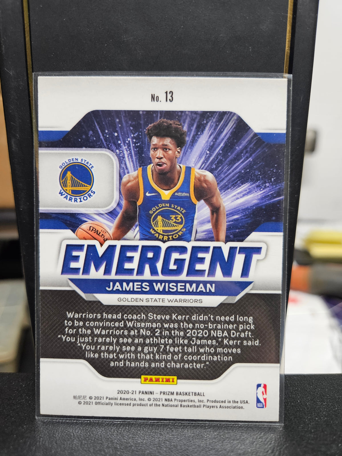 2020-2021 James Wiseman Emergent