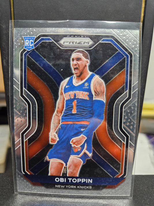 2020-2021 Obi Toppin Rookie Silver prizm