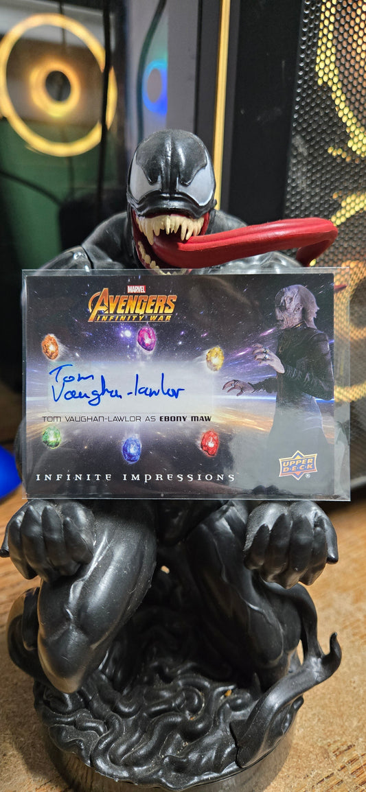 Autographed Tom Vaughan-lawlor Avengers